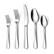 Gold Finish Stainless Steel Silverware Set: Perfect for Wedding and Hotel Catering