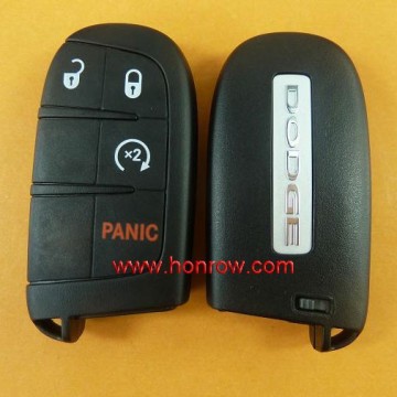 GMC Dodge 4 button car remote key with 433Mhz