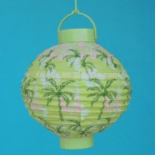 Hawaii style OEM wholesale battery operated paper lanterns