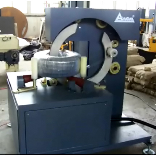 Tyres Packing Ring Coil Wrapping Machine