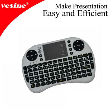 2.4G Mini Wireless keyboard With Touchpad