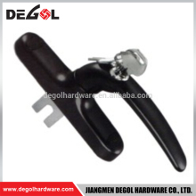 Top quality removable aluminum alloy casement window handle with key