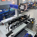 Automatic MOPA Fiber Laser Marking Paint Stripping Machine for AITO Smart Cockpit Components