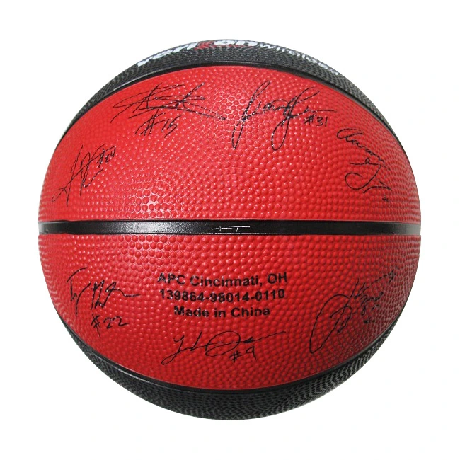 Bulls Design Official Size Rubber Basketball