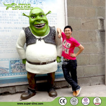 Fiberglass Life Size Movie Statues of Shrek
