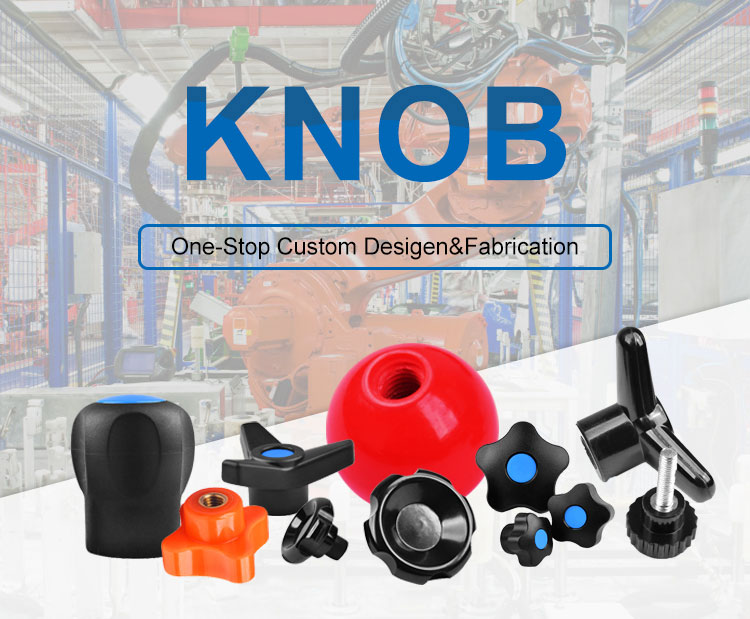 Customizable size Straight thread bakelite  knobs