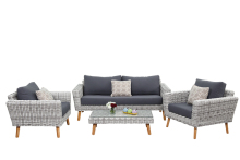 Rattan sofa set