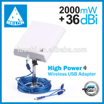 Melon N4000 panel antenna 36dbi wifi usb adapter