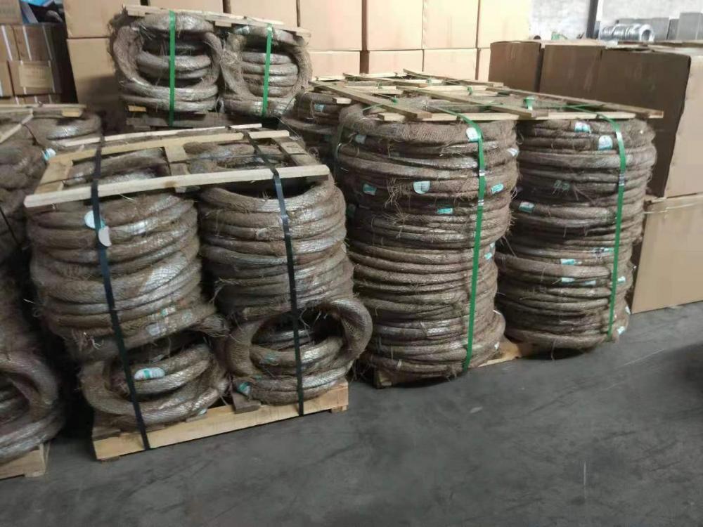 Hot dipped galvanized steel wire 12/ 16/ 18 gauge