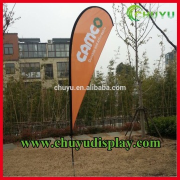 standing advertised flags teardrop flags and banners bowed sail flags banners