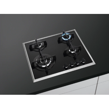 Kaca Hitam AEG Gas Cooktop