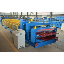 Roof Glazed IBR Double Roll Forming Machine