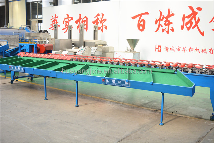 Automatic tomato fruit weight sorter pomegranate sorting machine mandarin and orange grading sorting machine.