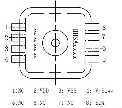 Oil Pressure Sensor 10V LNG Sensor Piezoresistive Pressure Sensor Ssop-Hybrid Device Sensor