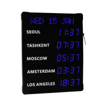 CHEETIE CP034 Vertical Multi Time Zone Clock
