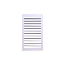 Plantation shutters for door sidelights