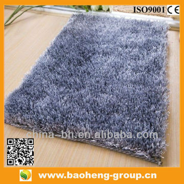 Far infrared grey shaggy electric heated rug carpet heating element electric carpet