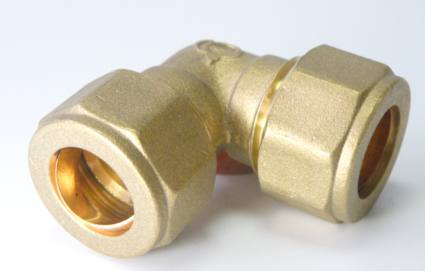 90°Compression Brass Elbow Fittings