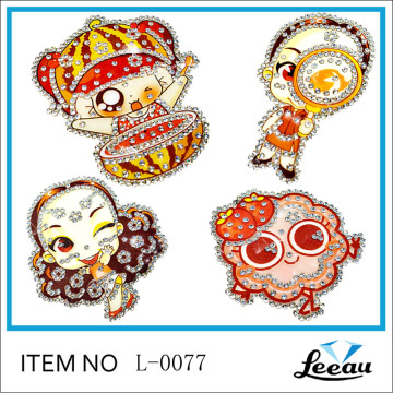 Fashion Iron on Clothes Patches Customised