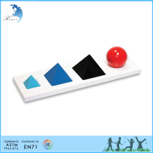 Kindergarden 3D wooden grammar montessori language baby toys China