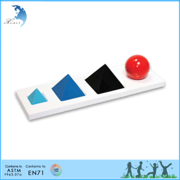 Kindergarden 3D wooden grammar montessori language baby toys China