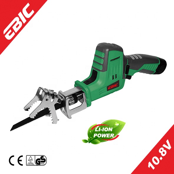 EBIC Garden Tools 10.8V 1500mAh Cordless Reciprocating Saw With Blade for Garden