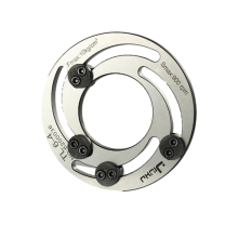 JIUXJ 10 Inch 4 Jaw Soft Jaw Boring Rings for CNC Lathe Chucks: Precision Machining Tools