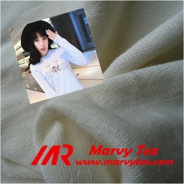 french terry fleece sanitary clothes fabric export to France