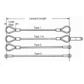 Loop-Tab Wire Rope Lanyards