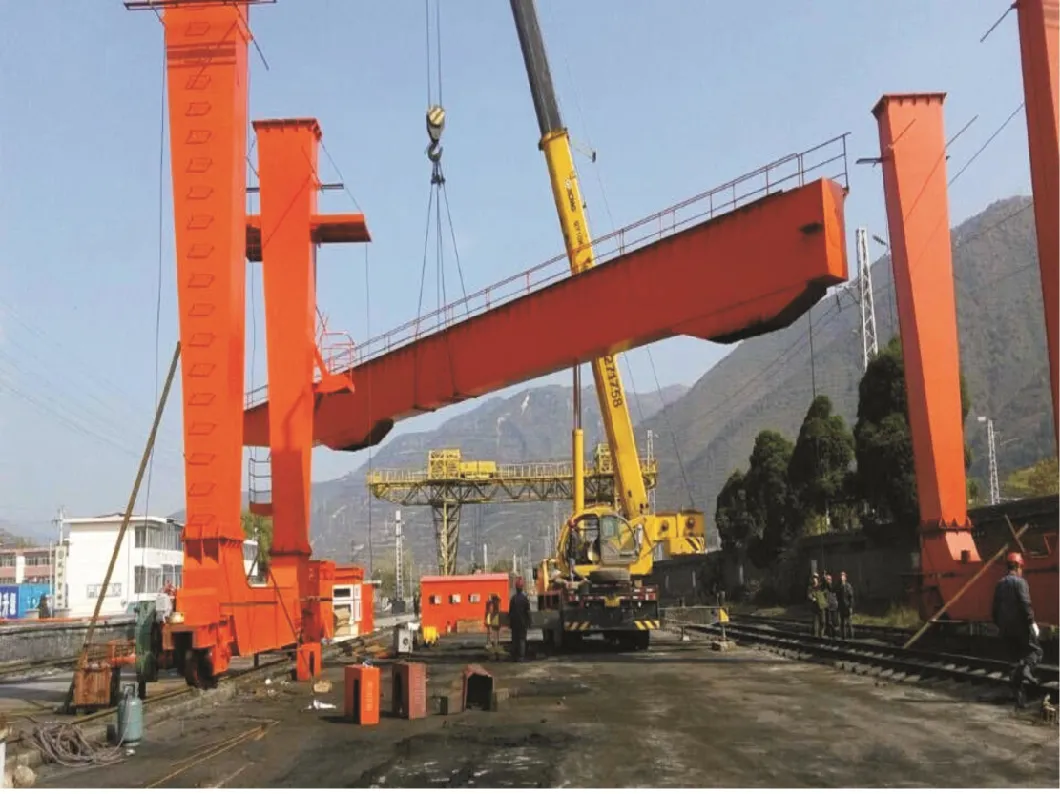 20 40 Feet Shipyard Dockyard Container Gantry Crane