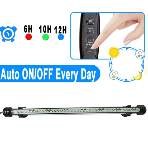 Auto ON OFF Dimmable Submersible LED Aquarium Light
