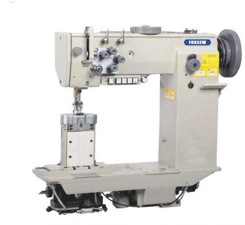 Double Needle Post Bed Compound Feed Lockstitch Machine