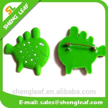 On-demand custom PVC soft rubber badge Cartoon badge