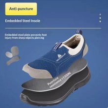 Puncture-resistant workshop safety shoes