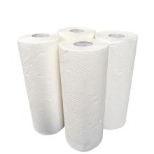 Toalla de cocina suave de 2ply blanca