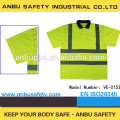 200gsm 100% Baumwolle Reflektierende Hi-vis Sicherheitsarbeit T-shirt 200gsm 100% Baumwolle Reflektierende Hi-Vis Sicherheitsarbeit T-shirt