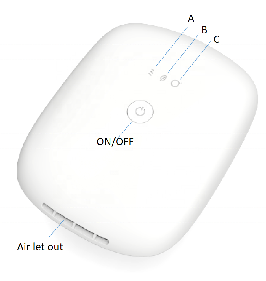 hot sale high efficiency desktop air purifier air cleaners wall mounted