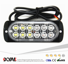Best Selling Dual Colour 12V 24V Voltage Mini Slim LED Flashing Strobe Light