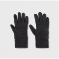 ファッション新しいデザイン便利な温かい柔らかい手袋を黒くします