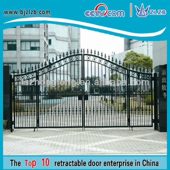 Iron entrance gates automatic or manual