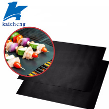 Easy cleaning fireproof BBQ baking grill mat