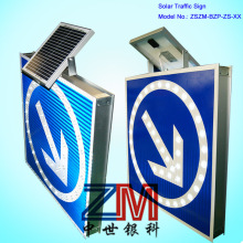 LED Solar Right Arrow Traffic Sign