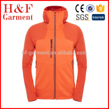 men thick softshell jacket poly shell material warm winter coat