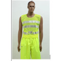 Gilet anti-inquinamento giallo fluorescente, vari tipi