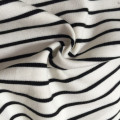 Wit zwart Stripe Nylon Roma-materiaal