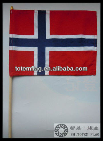 30x45cm Norway Flag , Norway Hand Held Flag , Norway Hand Flag