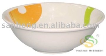 Melamine round bowl