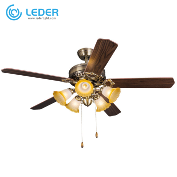 LEDER Bedside Ceiling Lamp Fans