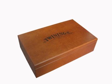 Promotional newest innvoative engravable wooden gift tea box