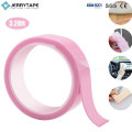 Red Acrylic Tape Color Clear Double Side Transparent